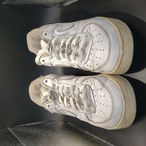 Nike Air Force 1 Size 9 Men’s Sneakers Triple White (2019) Sku# 315115-112